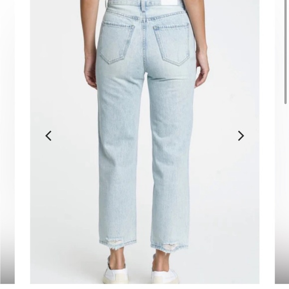 Pistola Cassie High Rise Straight Crop Denim - Picture 2 of 8